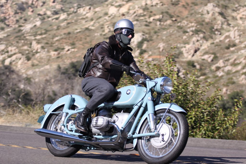 Tim Stafford Riding First China Blue Stafford Restoration BMW